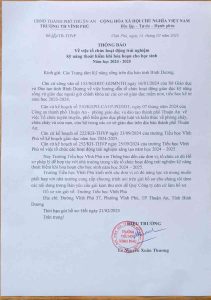 thong-bao tổ chức hoạt động trải nghiệm